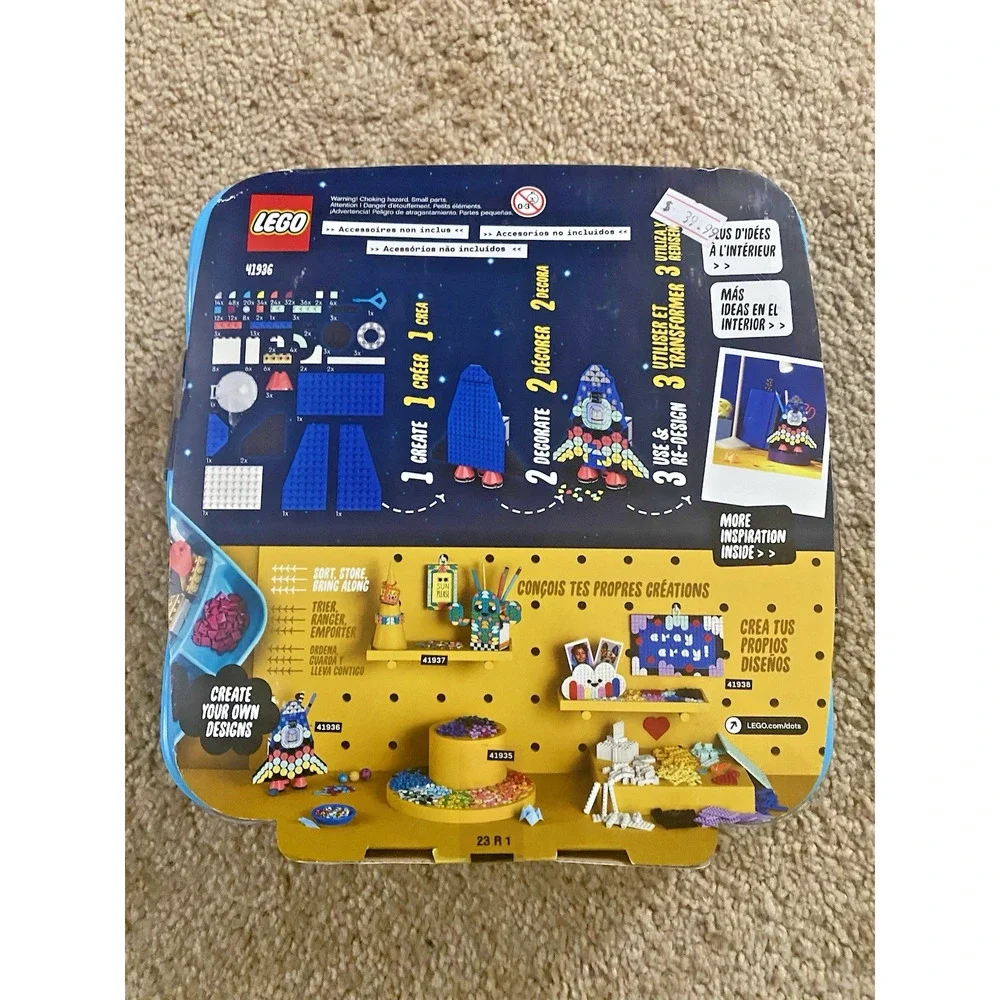 LEGO DOTS Pencil Holder 41936 DIY Craft Decoration Kit 321 Pieces New Sealed